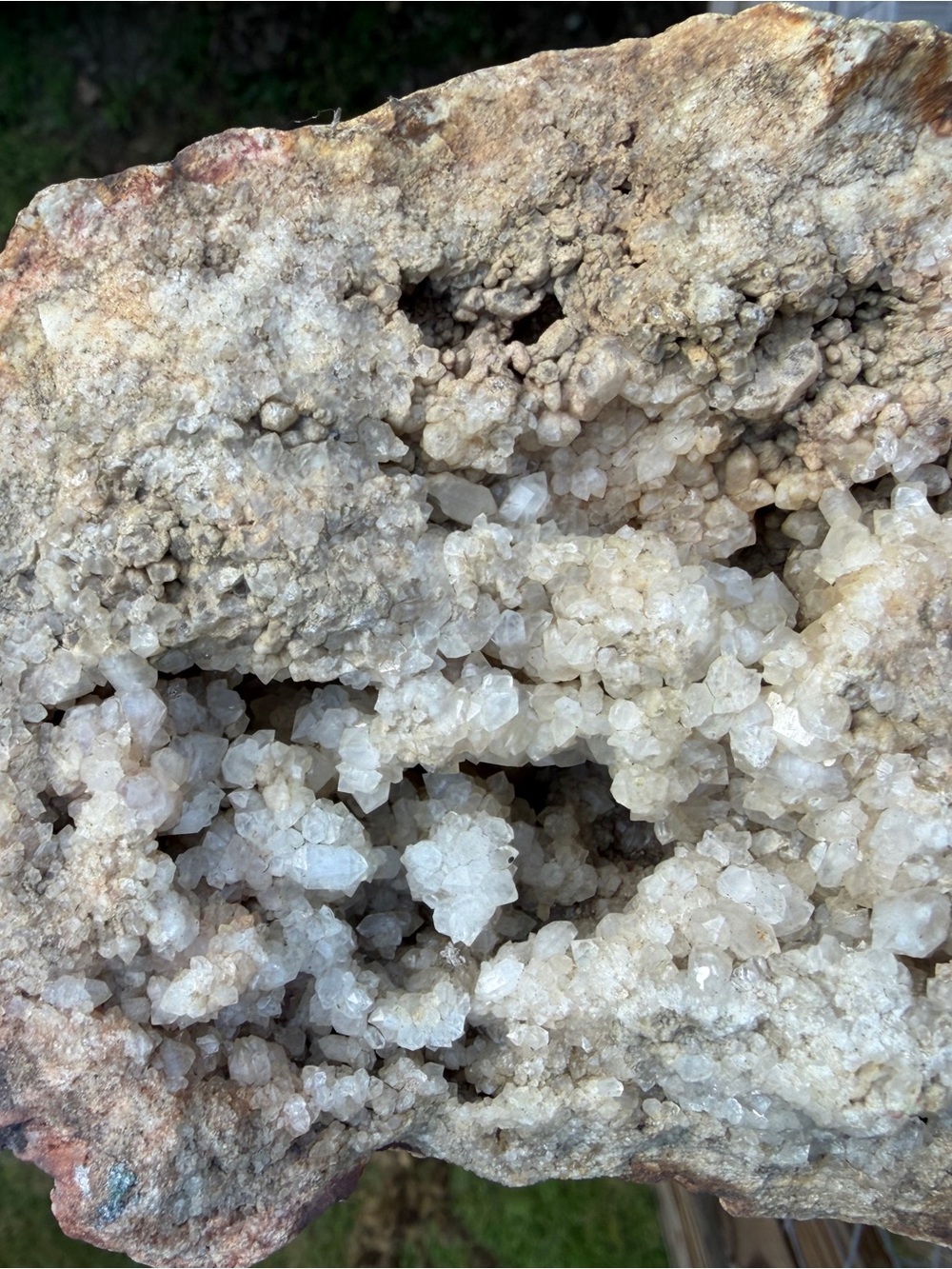Large Druzy Crystal Geode - Picture 10 of 10